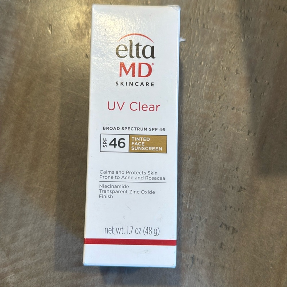 Elta MD UV Clear SPF 46 Tinted 1.7oz Exp 7/ 26NIB